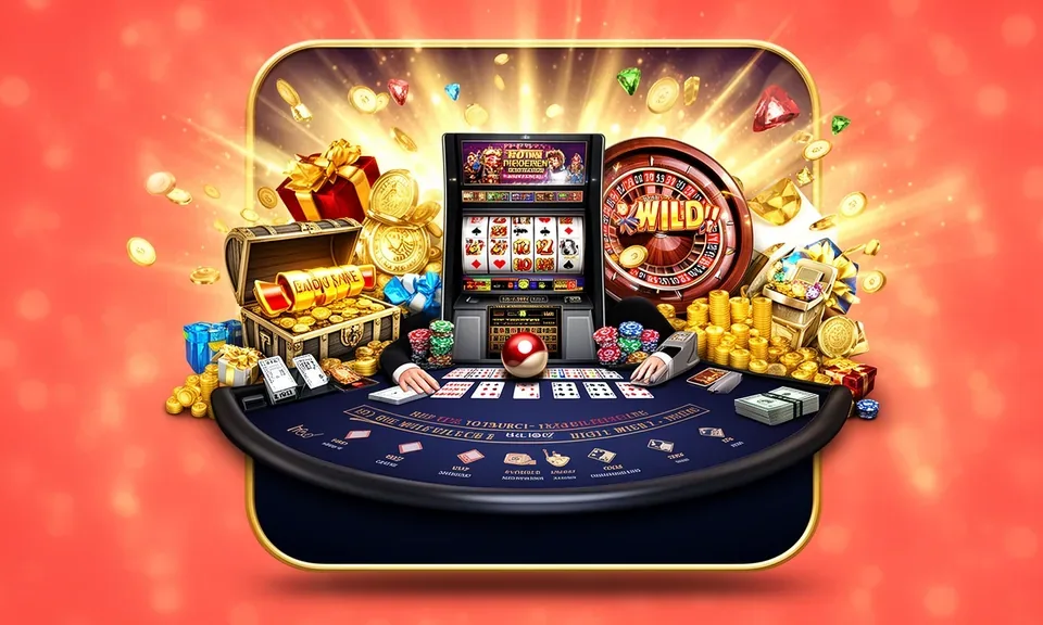 Mobile casino lobby